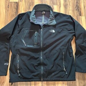 North Face Summit Series Jacket Men’s Size XL Black Gore-Tex XCR Windstopper